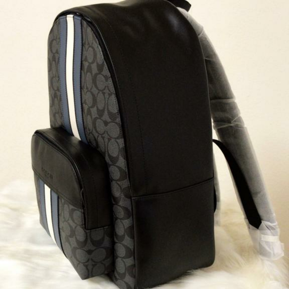 ⚜Coach HOUSTON BACKPACK IN SIGNATURE CANVAS. - Picture 3 of 7